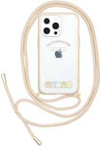 すみっコぐらしIIIIfit Loop iPhone13 Pro 対応ケース めがね SMK-123A