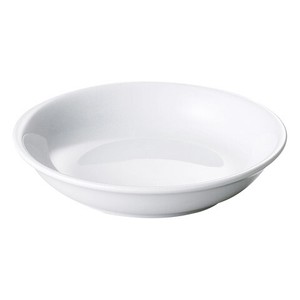 [特価]プラムホワイト10cm深口小皿