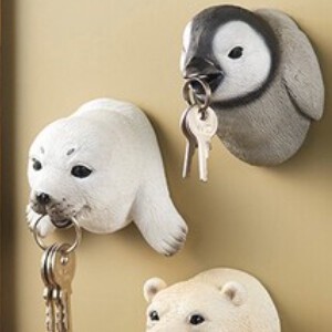 Storage Accessories Penguin Dolphin Key