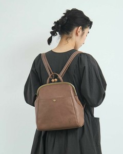 【日本製】ドロップツリー木玉 がま口3WAY バッグ