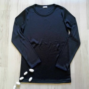 Top T-shirt Thick Silk Milling Long Sleeve