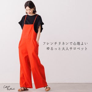 French Linen Shoulder strap Overall