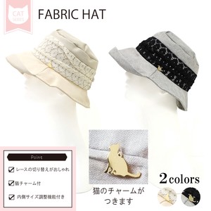 Cat Gold Charm Point Lace Switch Brilliant Hats & Cap S/S Hats & Cap