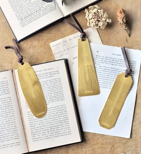 Bookmark 3 Type Broom Brass Bookmark Book Marker