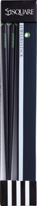 箸箸箱セットジュエリースティックBK　ペリドット 21cm