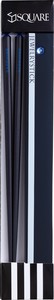 箸箸箱セットジュエリースティックBK　サファイア 21cm