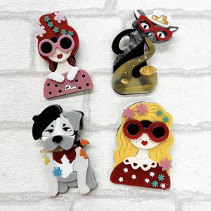 Character Brooch Accessory Madame