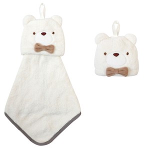 【即納】★タオルマスコット　ハッピーベア　ホワイト【SALE40*】