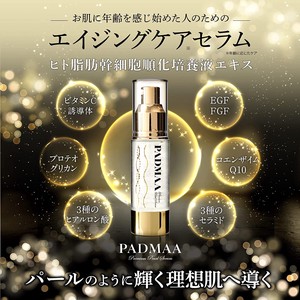 Amazon掲載禁止 ヒト幹細胞高機能 セラム  エイジングケア PADMAA 美容液 日本製 化粧品 機能性