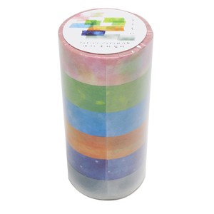 Washi Tape Chigiri-E Transitory 6-color sets