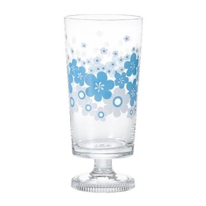 杯子/保温杯 高脚 玻璃杯 Adelia Retro 日本制造