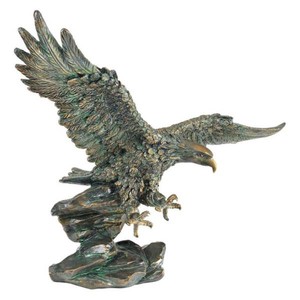 勝利の鷲（イーグル） サミュエル・ライトウット作 彫刻 彫像 置物 貴賓室(輸入品