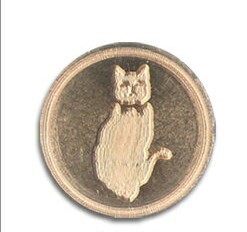 FRANCE SC Ring Stamp cat Cat
