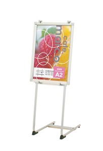 Stand 400 750 mm Panel Stand Indoor One Side Post Frame Stand