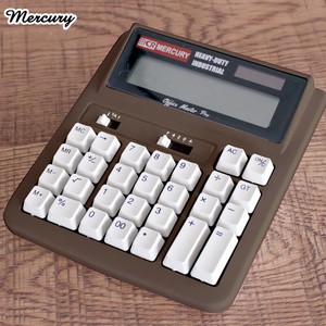 "Mercury" Soalar powered Calculator