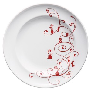 Main Plate Red 27.5cm