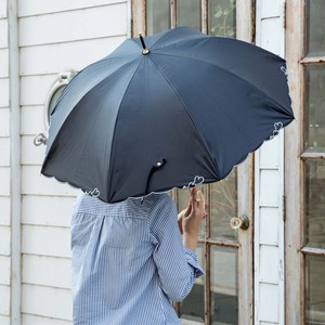 Embro Heart Parasol Long 50cm レディース 遮光＆遮熱 日傘 晴雨兼用傘