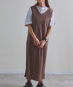 Casual Dress V-Neck Jumper Skirt