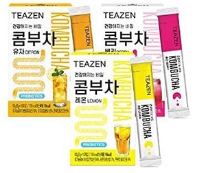 韓国飲料 TEAZEN ティーゼン コンブチャ コンブ茶 ジョングク お茶  韓国食品 健康飲料