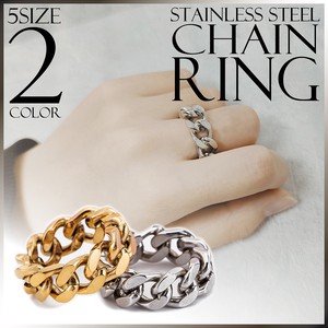 Stainless-Steel-Based Ring sliver Stainless Steel Ladies Men's