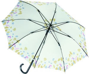 All Weather Umbrella 58 cm One push Umbrellas Black Tropical Sunshade Countermeasure