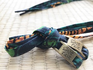 Kitenge shoelace for sneakers キテンゲシューレース 靴紐 スニーカー用 22-312A