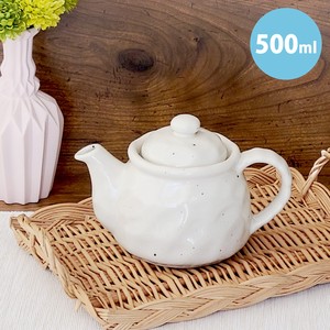 美浓烧 西式茶壶 自然 500ml 日本制造