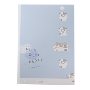 English Notebook B5 Craft Notebook 13 Party cat