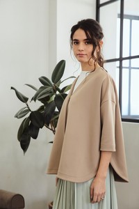 Jersey Material Wide Cardigan