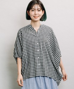 Gingham Banzai Dolman Checkered Shirt Checkered