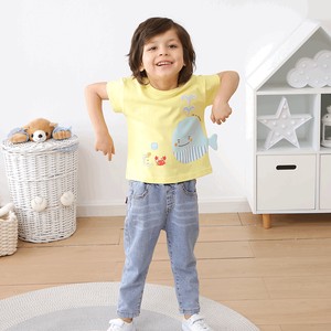 Kids' Short Sleeve T-shirt Little Girls Series T-Shirt Summer Spring Boy Kids