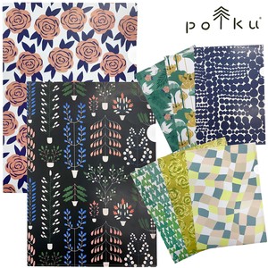 【polku】ポルク クリアファイル 北欧雑貨 ステーショナリー