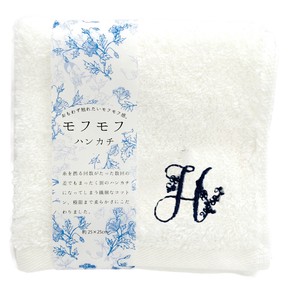 Mofumofu Handkerchief Initial