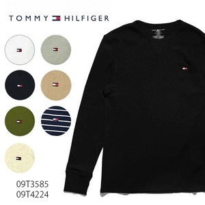 トミーヒルフィガー【TOMMY HILFIGER】THERMAL CREWNECK T-SHIRT サーマル メンズ ロングTシャツ ロンT
