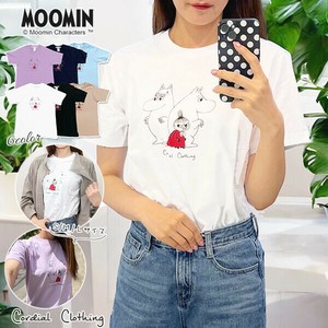 T-shirt Moomin T-Shirt MOOMIN Collaboration Printed Short Sleeve