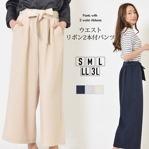 Full-Length Pant Waist L Wide Pants Ladies' M