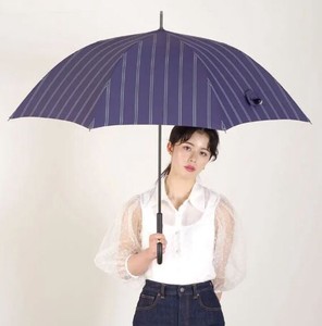 Unisex Umbrella Stick Umbrella Peach Drop Jean 65