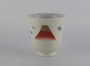 Arita ware Japanese Tea Cup Fuji Made in Japan