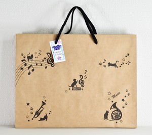 Fancy Paper Bag A4 4 Craft Music