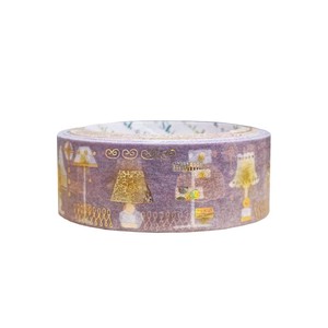 Washi Tape room lamp Glitter Washi Tape Foil Stamping Made in Japan