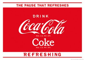 コカ･コーラ B2ポスター（The Pause）