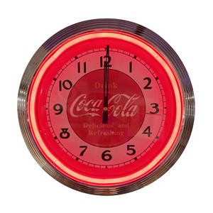 コカ･コーラ ネオネオンクロック（Red）アメリカン雑貨