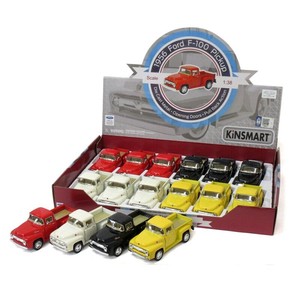 KiNSMART ミニカー 1:36 1956 フォード F-100 ピックアップ 4色アソート 201-641