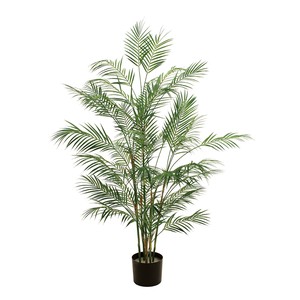 Tropical Palm Tree Pot Green Artificial Flower Flower Artificial Plants