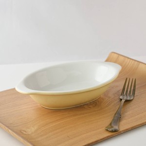 Mino ware Baking Dish Western Tableware 21cm Made in Japan