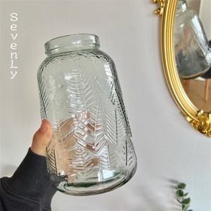 人気商品 レトロ 透明な 花瓶「2022新作」