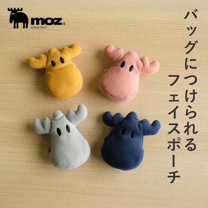 【ポーチ】 moz モズ フェイスポーチ ミニポーチ 小物入れ チャーム おしゃれ かわいい 北欧