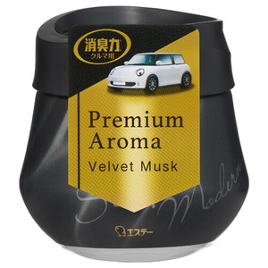 エステー 消臭力 クルマ Premium Aroma ゲルタイプ ベルベットムスク
