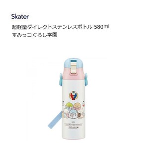 Water Flask 580 ml Stainless bottle Sumikko gurashi SKATER Light-Weight 6