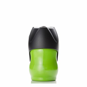 「新仕様ロゴなし」ループ　ペット用水筒　ステンレスボトル　S　グリーン/ Stainless Steel Water Bottle